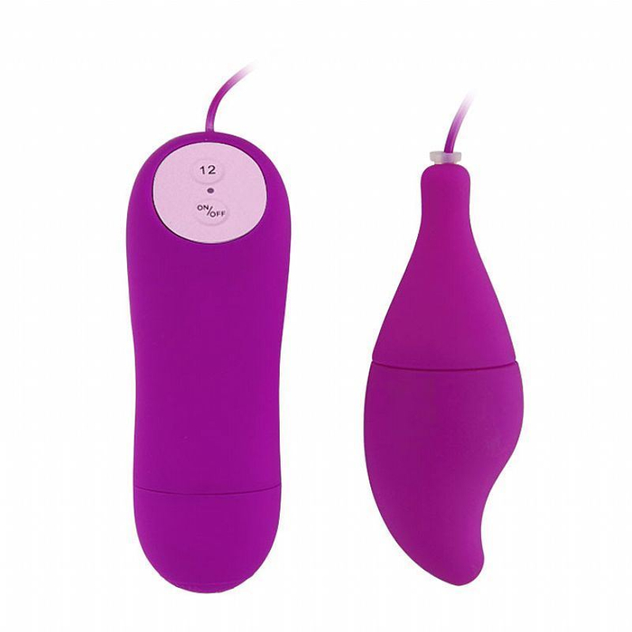 Vibrador Bullet Com Fio 12 Vibrações Pleasure Shell