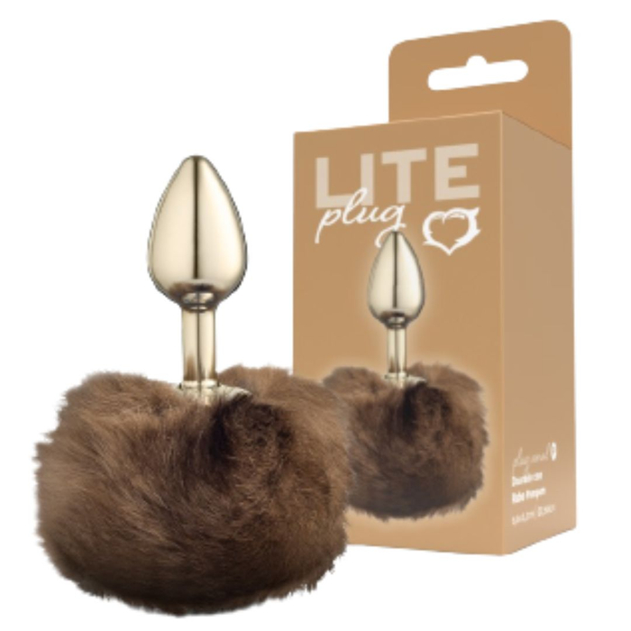 Plug Anal Com Pompom Tamanho P Linha Lite Sexy Fantasy