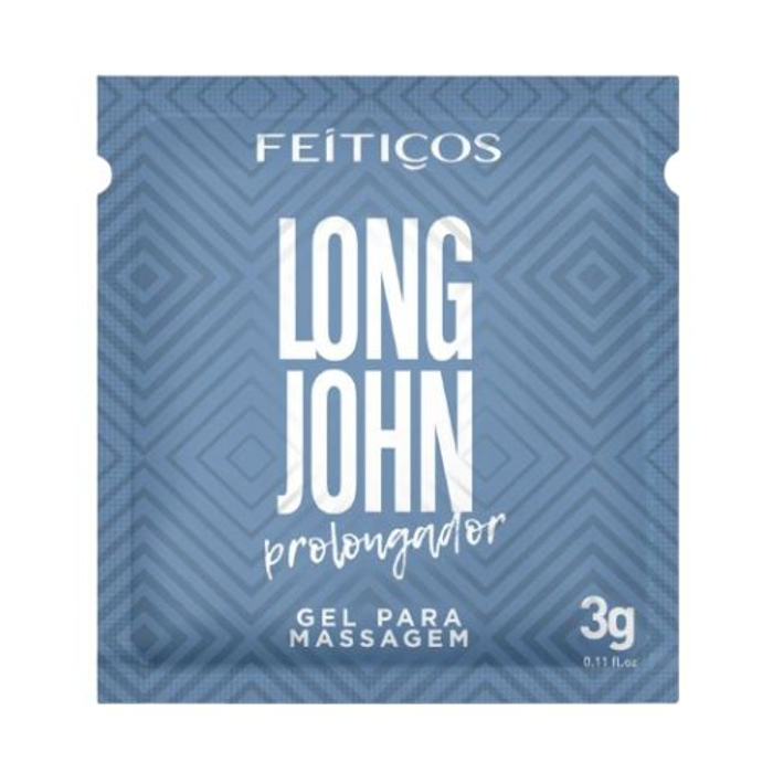 Long John Prolongador Masculino Sachê 3g Feitiços