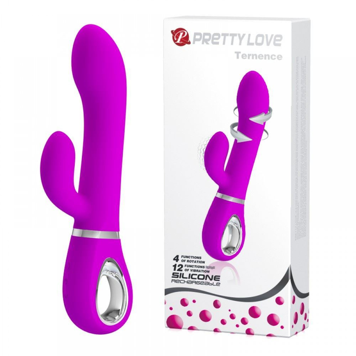 Vibrador Ponto G Rotativo Ternence 12 Vibrações E 3 Modos De Rotação Pretty Love