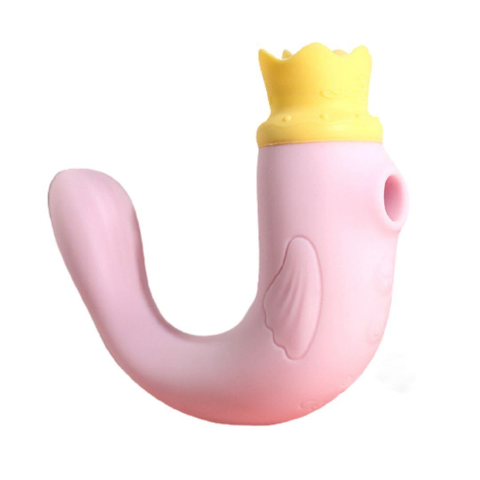 Vibrador The King Com 10 Vibrações Língua E Sucção Vibe Toys