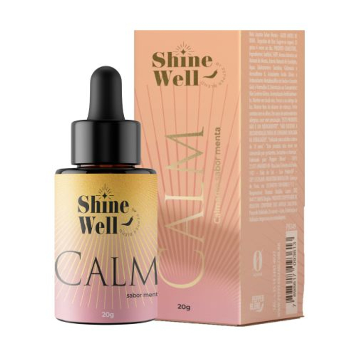 Calm Bala Líquida Linha Shine Well 20g Pepper Blend