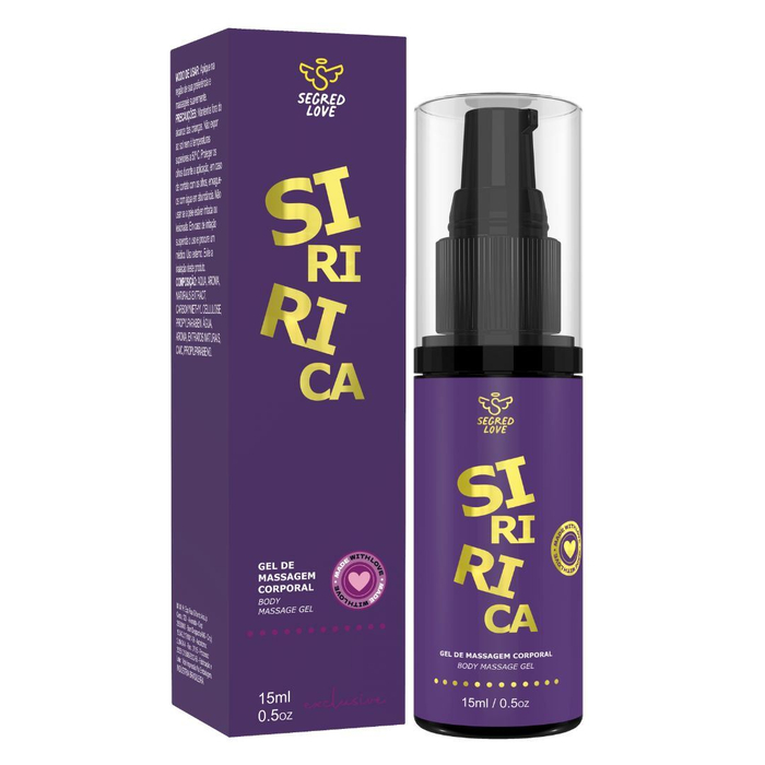 Siririca Gel Térmico Beijável Linha Exclusive 15ml Segred Love