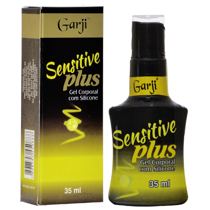 Sensitive Plus Com Silicone 35 Ml Garji