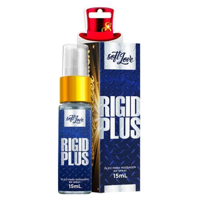 Rigid Plus óleo Para Massagem Em Spray 15ml Soft Love