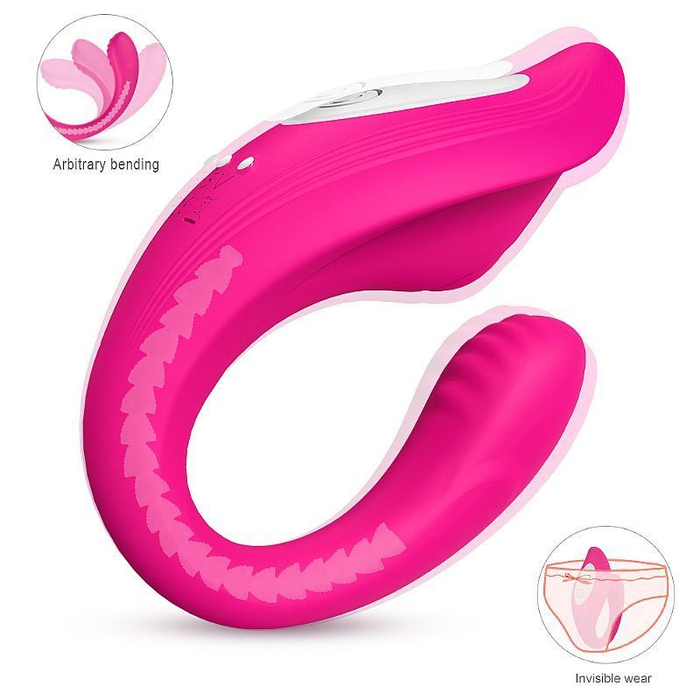 Vibrador De Casal Ribbon Pro Articulavel S Hande