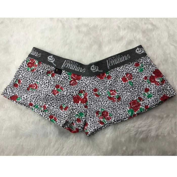 Boxe Estampada Estilo Feminino