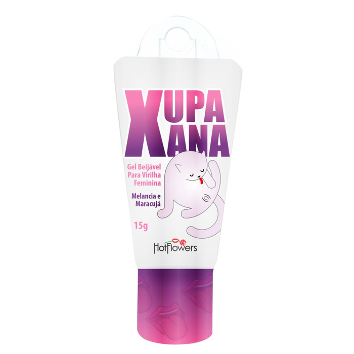 Xupa Xana Gel Beijável Linha Xups Brasileirinhos 15g Hot Flowers