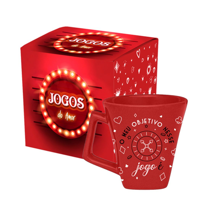 Caneca Mini Quartier Jogos Do Amor Simas Presentearia