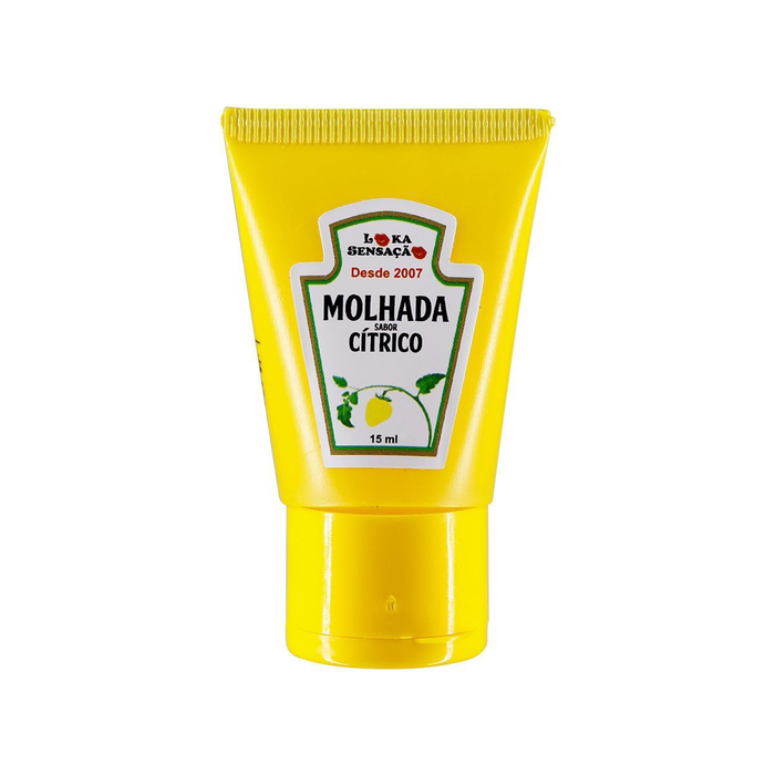 Molhada Bala Gel Citrica 15ml Loka Sensação