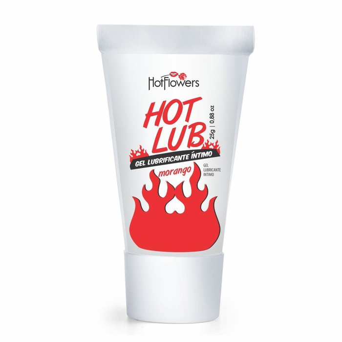 Hot Lub Lubrificante Beijável 25g Hot Flowers