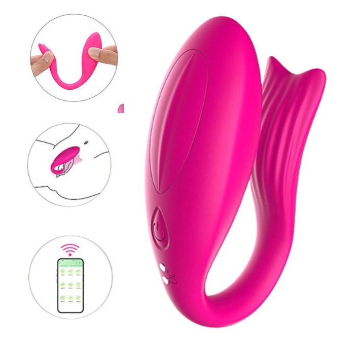 Vibrador De Casal Ariel App 9 Modos De Vibração Vibe Toys