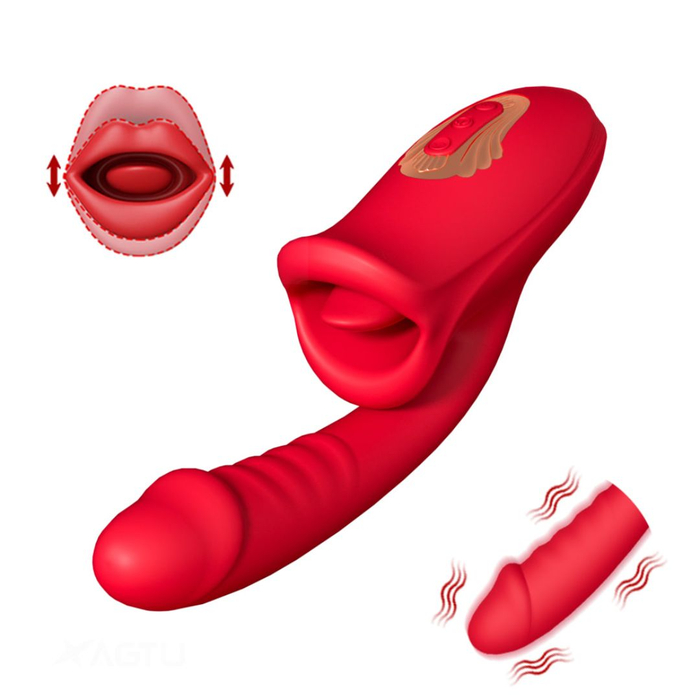 Vibrador Boca Sensual 10 Modos De Estimulação Vibe Toys