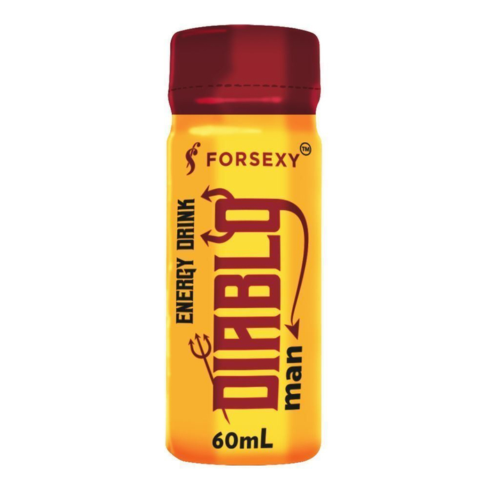 Diablo Energy Drink Hot Excitante Masculino 60ml Forsexy