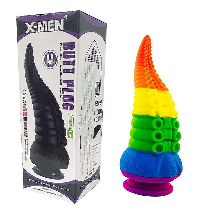 Plug Anal Dildo Color Octopus Xmen