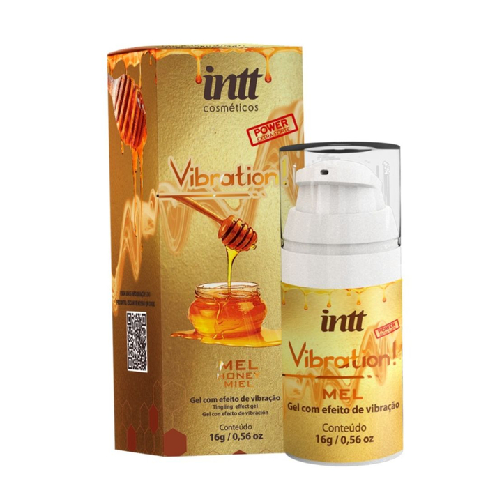 Vibration Mel Gel Power Extra Forte Com Vibração E Aquecimento 16g Intt