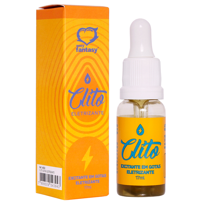 Clito Excitante Em Gotas Eletrizante 17ml Sexy Fantasy