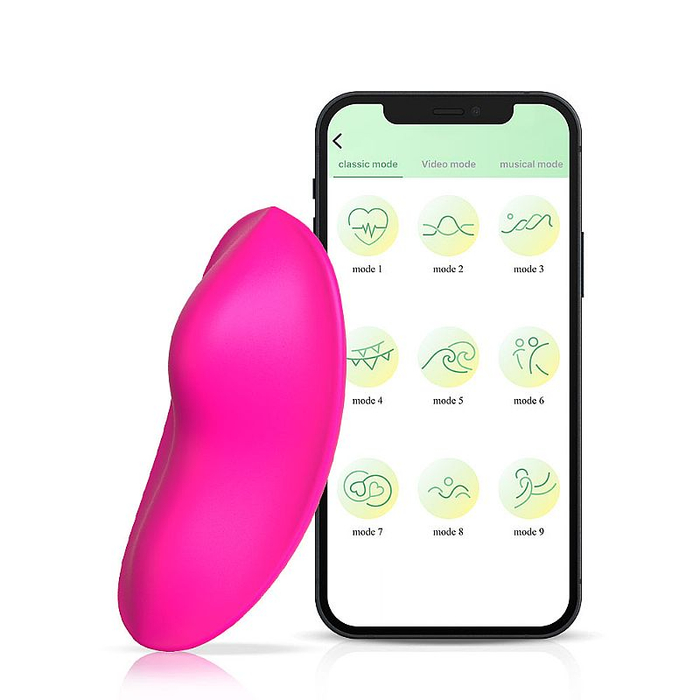 Cápsula Vibrátoria Slow App Bluetooth 9 Modos De Vibrações Vibe Toys