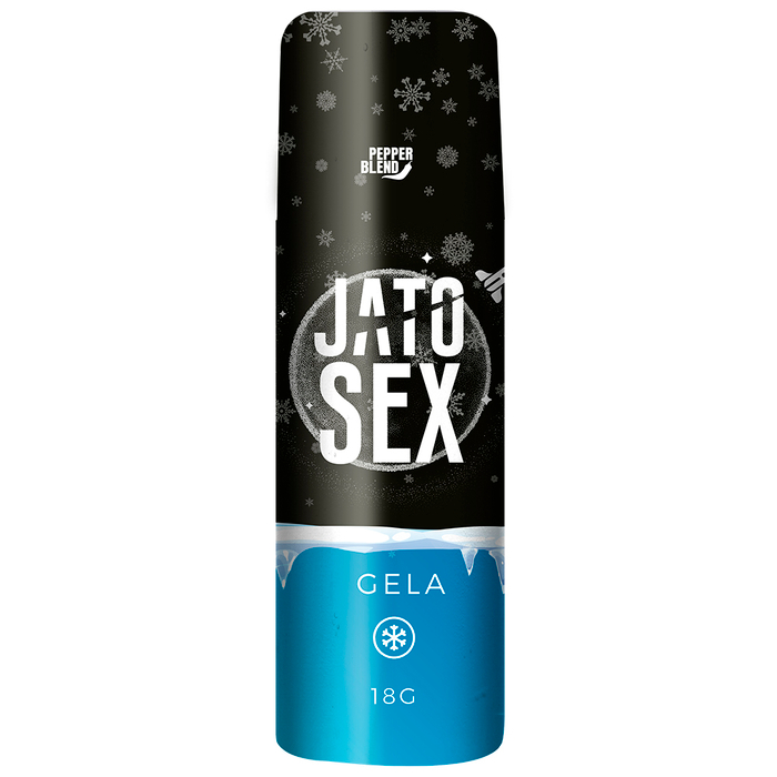 Jato Sex Gela Gel Retardante Beijável 18g Pepper Blend