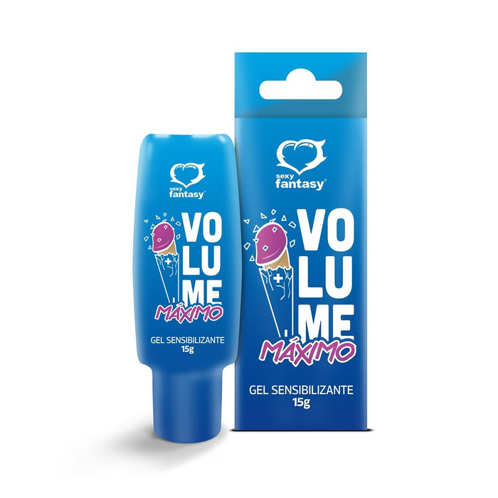 Volume Máximo Gel Sensiblizante 15g Sexy Fantasy