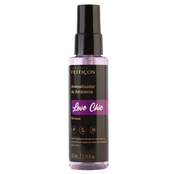 Aromatizador De Ambientes Love Chic êxtase 60ml Feitiços