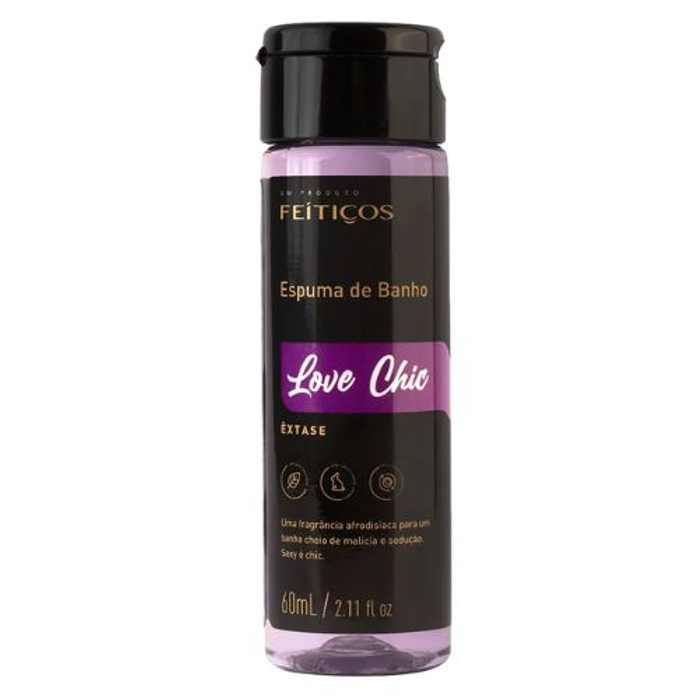 Espuma De Banho Love Chic êxtase 60ml Feitiços