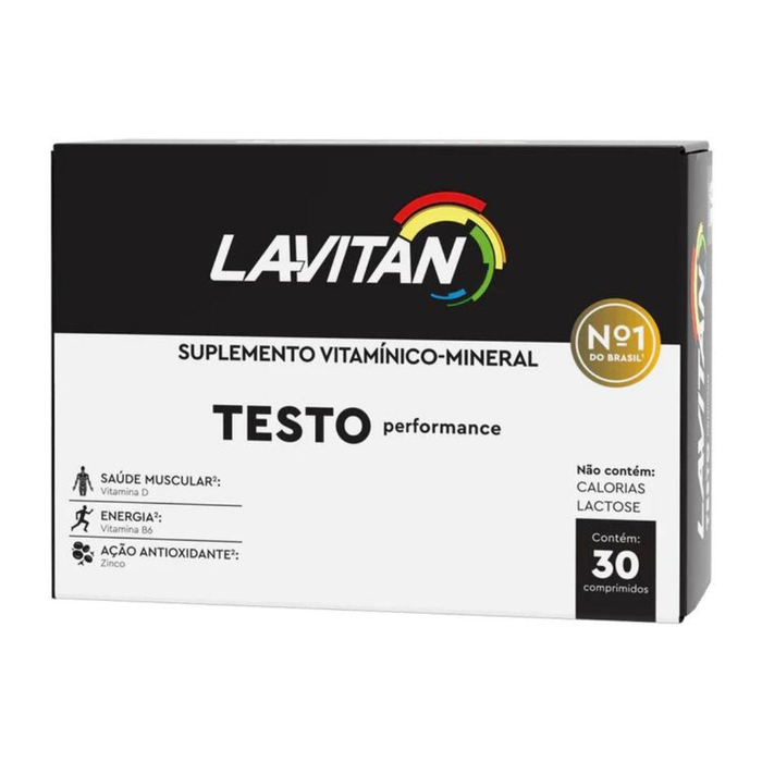 Lavitam Zma Performance Masculino 30 Comprimidos Cimed