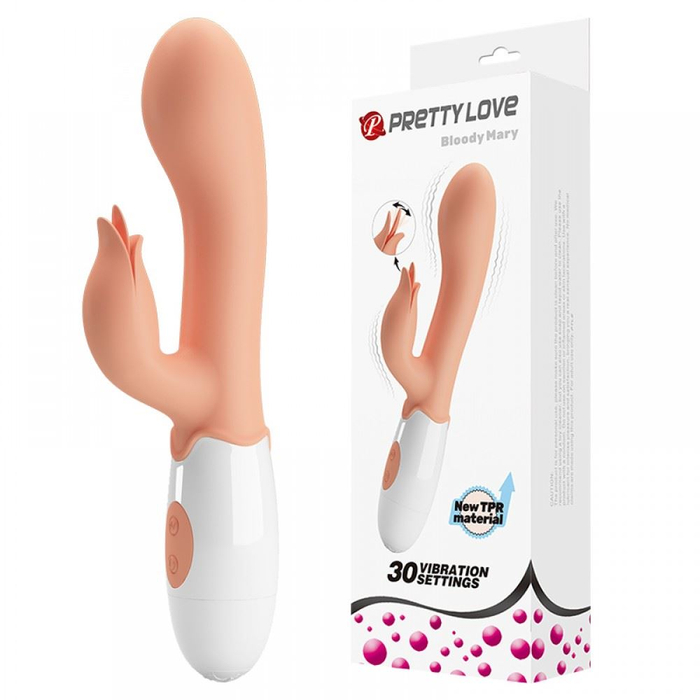 Vibrador Ponto G Bloody Mary 30 Modos De Vibração Pretty Love