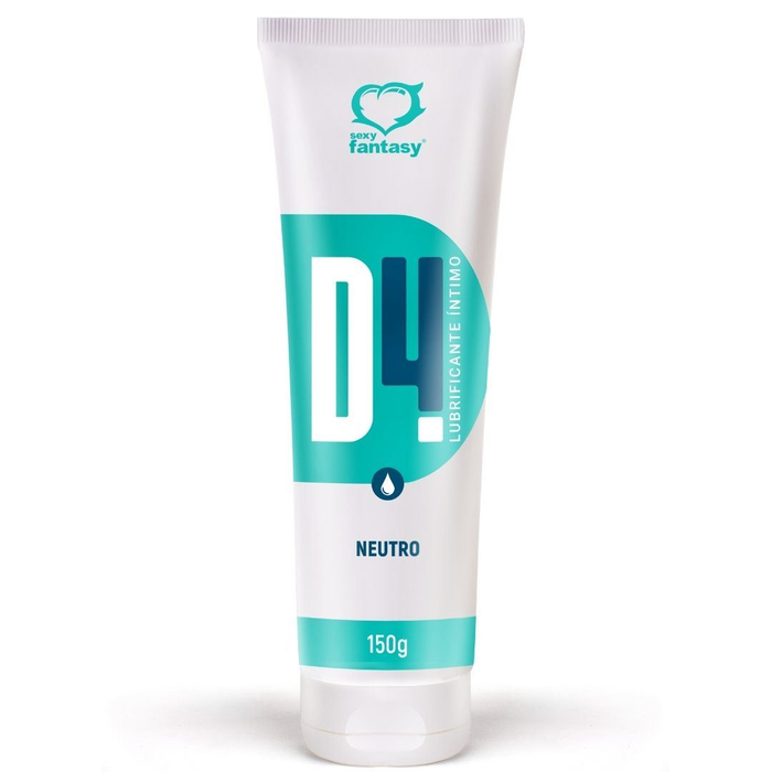 D4 Gel Umectante Lubrificante Neutro 150g Sexy Fantasy