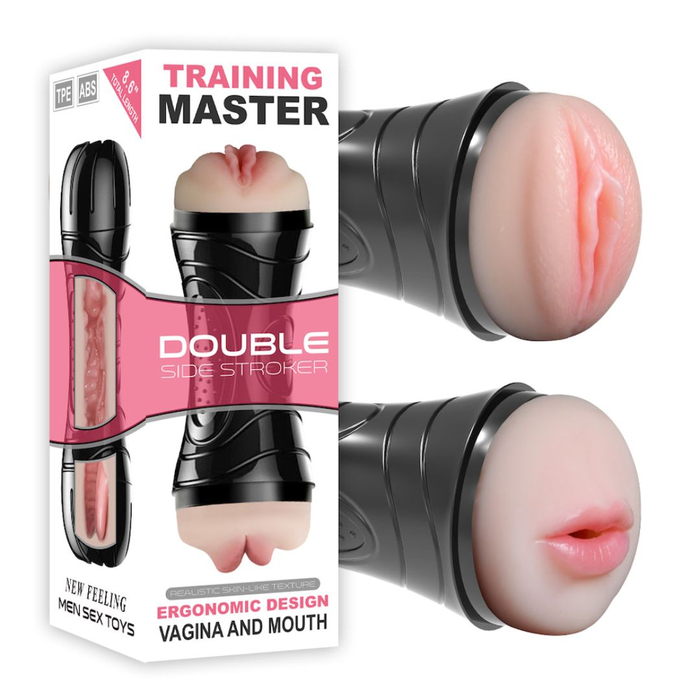 Masturbador Duplo Vagina E Boca Training Master