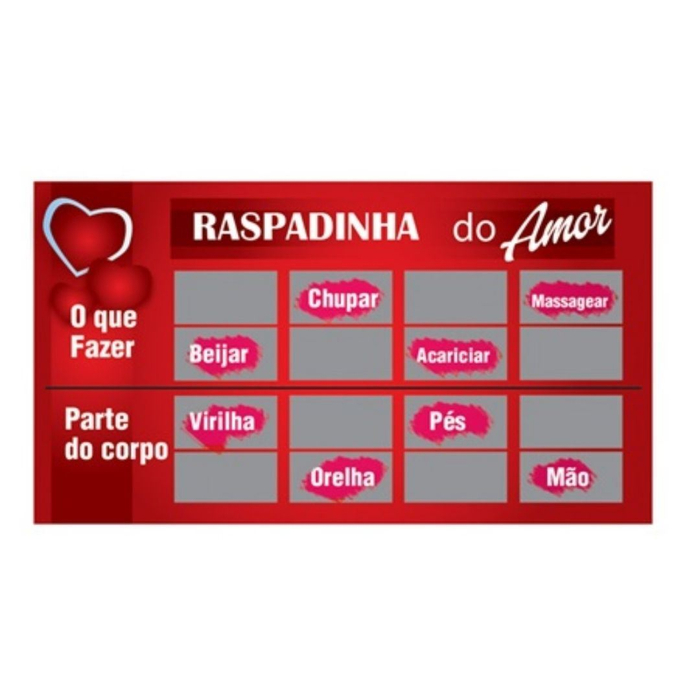 Raspadinha Do Amor 10 Unidades Kgel