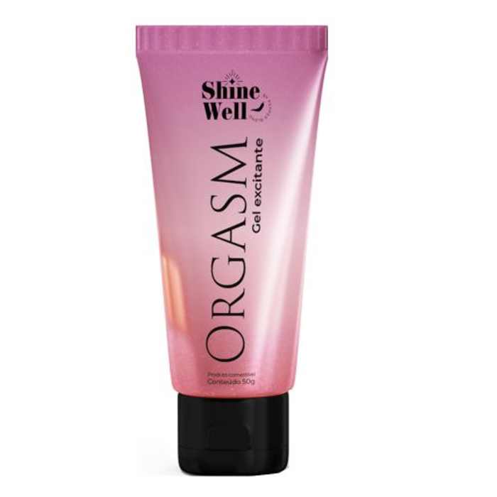 Orgasm Gel Excitante Beijável Com Glitter Linha Shine Well Pepper Blend