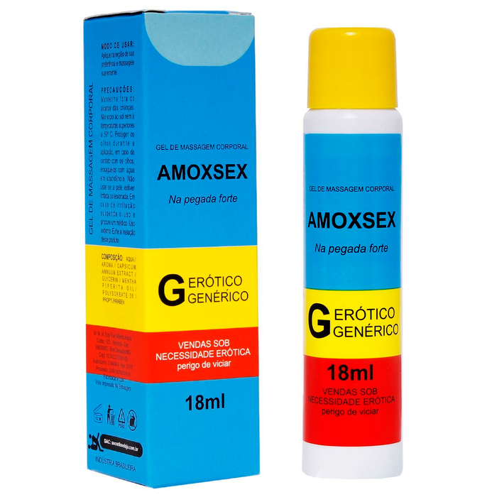 Amoxsex Gel Oral Esquenta Esfria 18ml Secret Love 