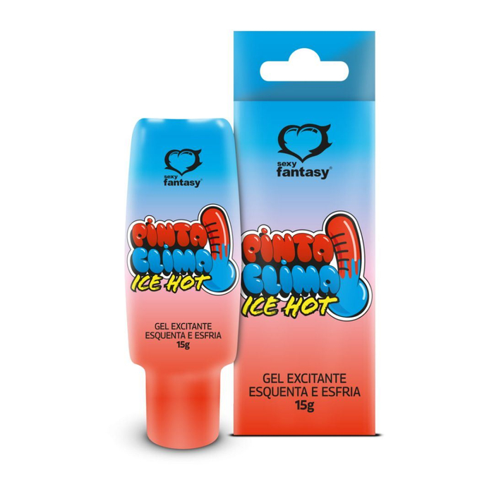 Pinta Clima Ice Hot Excitante Em Gel 15g Sexy Fantasy