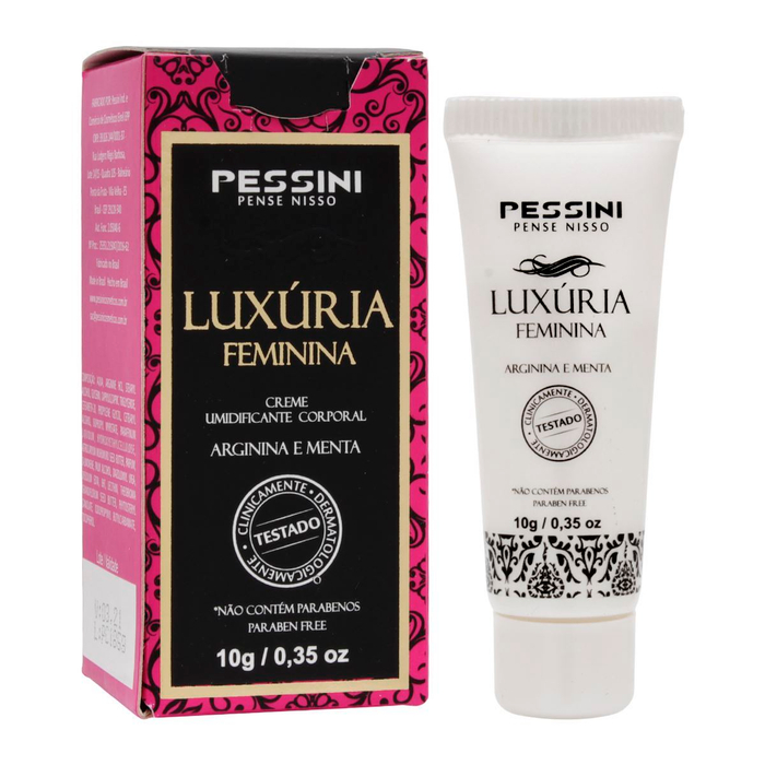 Luxúria Gel Feminino 10g Pessini