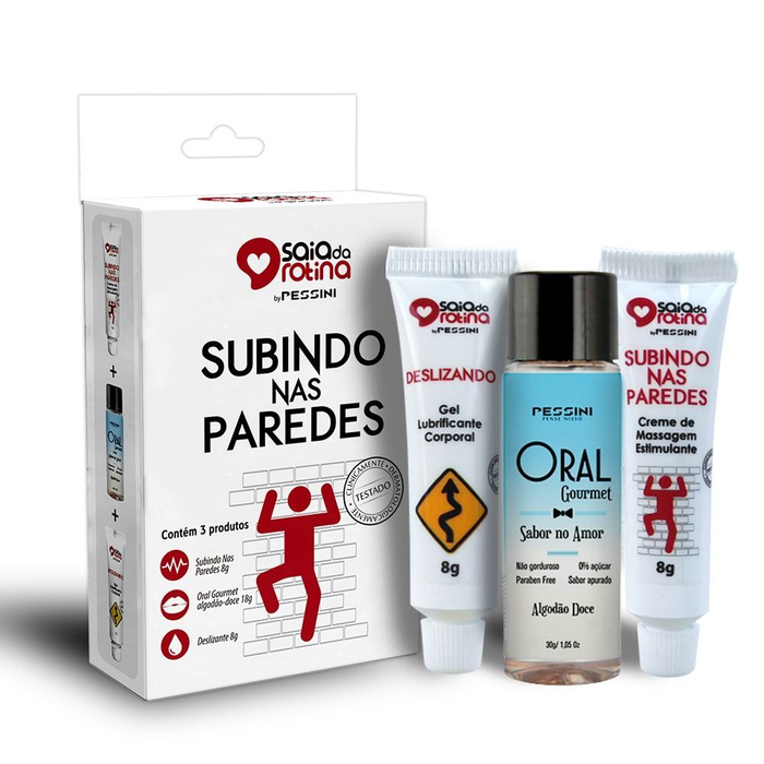 Kit Subindo Nas Paredes Linha Saia Da Rotina Pessini