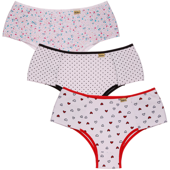 Calcinha Estampada Marcella Em Cotton Patitex