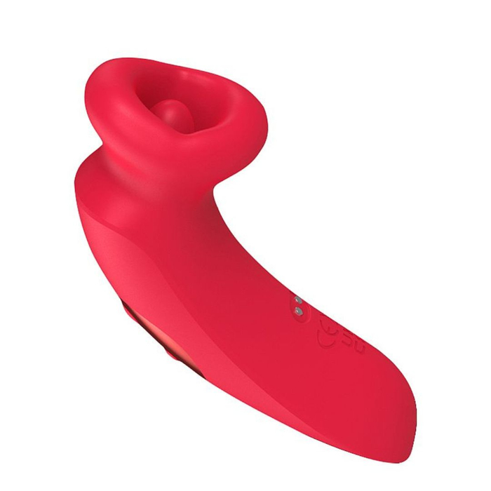 Vibrador Formato De Boca 10 Modos De Estimulação Sl