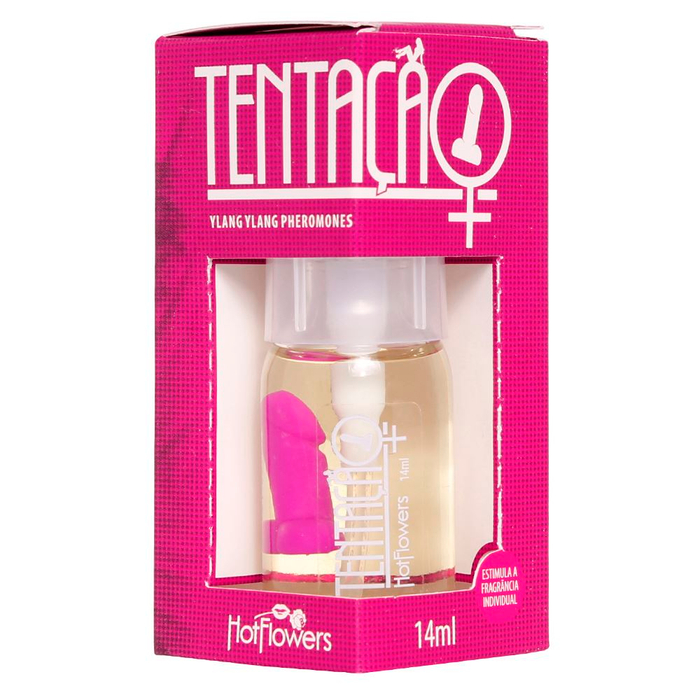 Perfume Tentação Aphrodisiac 14ml Hot Flowers