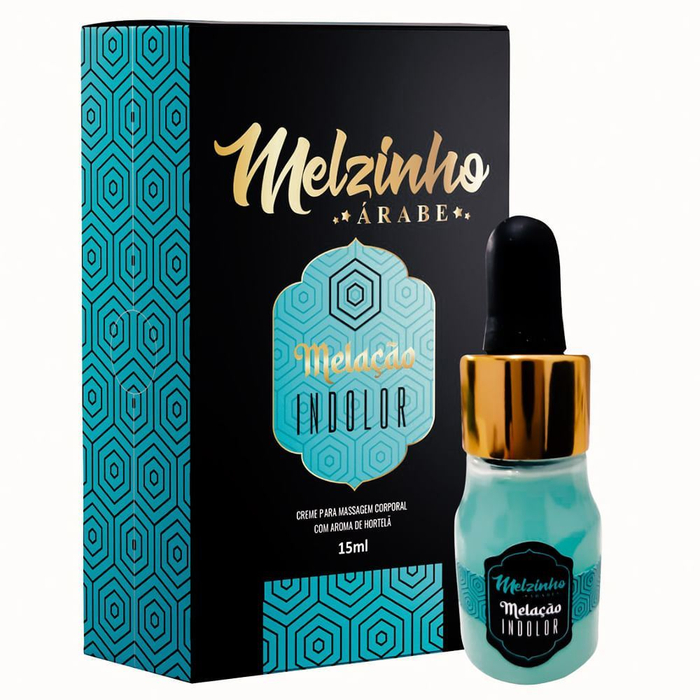 Melzinho árabe Melação Indolor Em Creme 15g Chillies