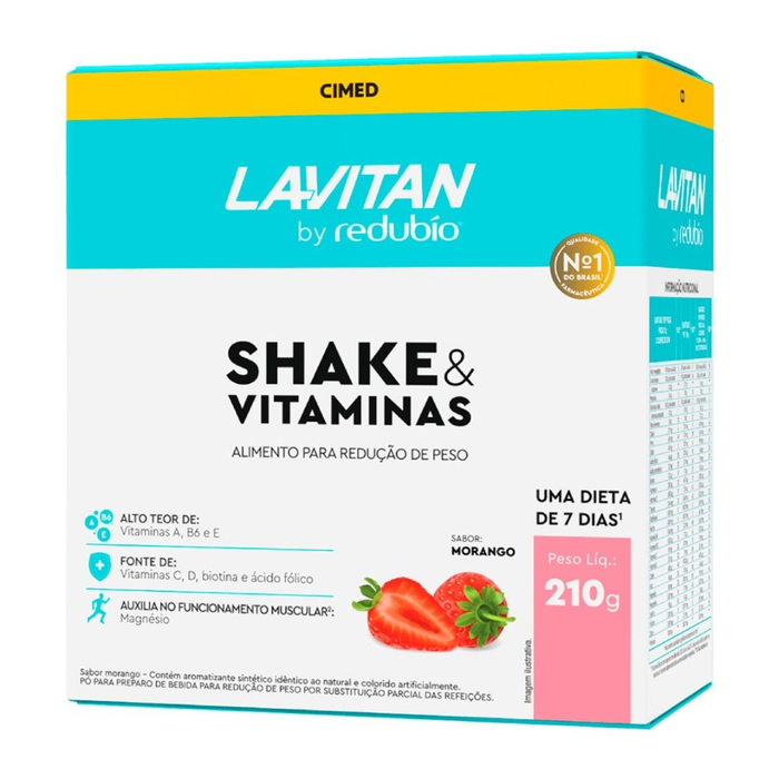 Dieta Shake Redubío De 7 Dias Redução De Peso 210g Cimed