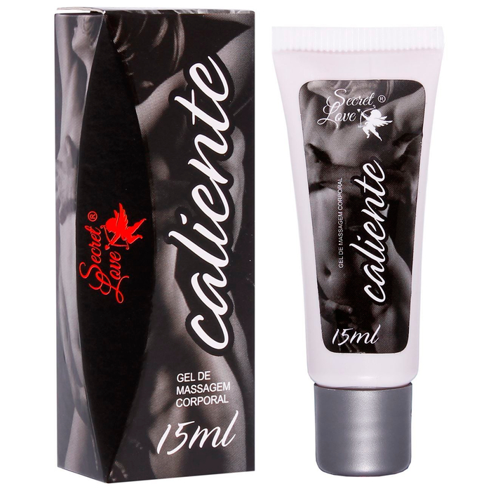 Caliente Gel Para Massagem 15ml Secret Love 