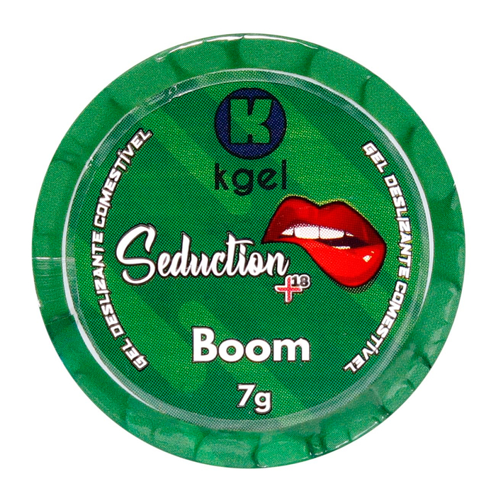 Seduction Boom Gel Deslizante Beijável 7g Kgel