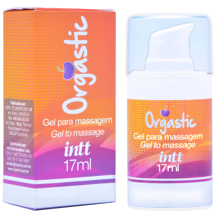 Gel Para Massagem Orgastic Intt