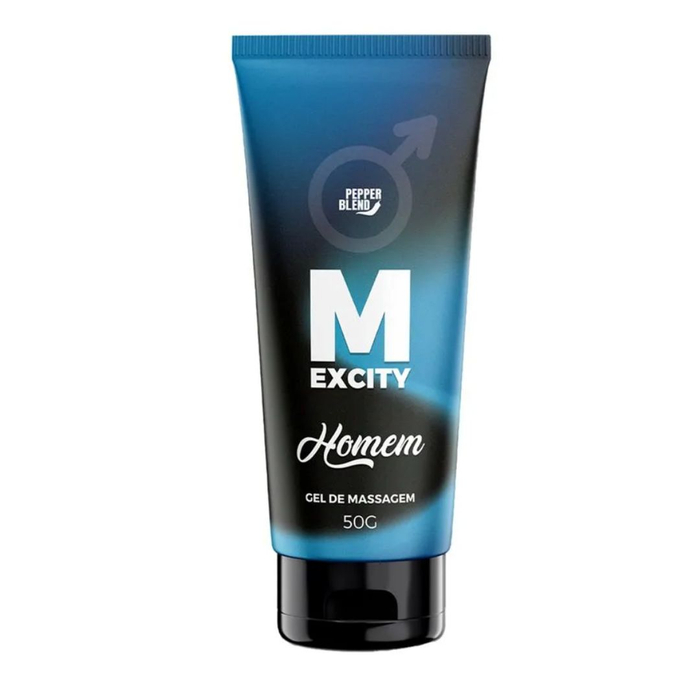 M Excity Homem Gel Lubrificante Beijável 50g Pepper Blend