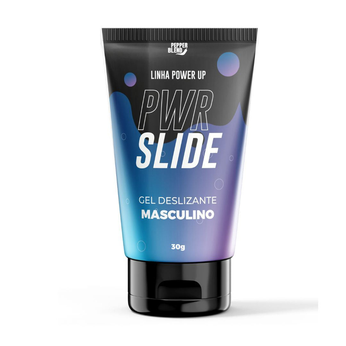 Pwr Slide Gel Deslizante Masculino Linha Power Up 30g Pepper Blend