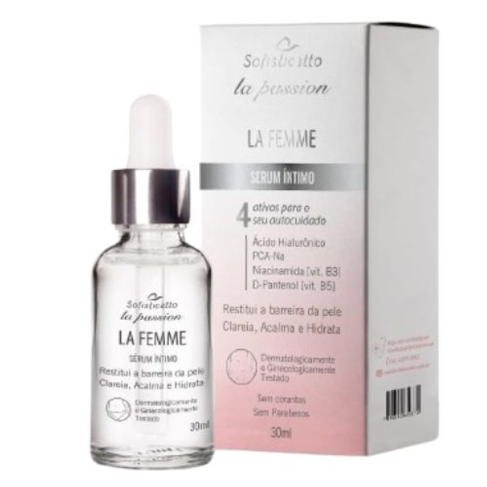 La Femme Sérum íntimo Clareador E Hidratante 30 Ml Linha La Passion Sofisticatto