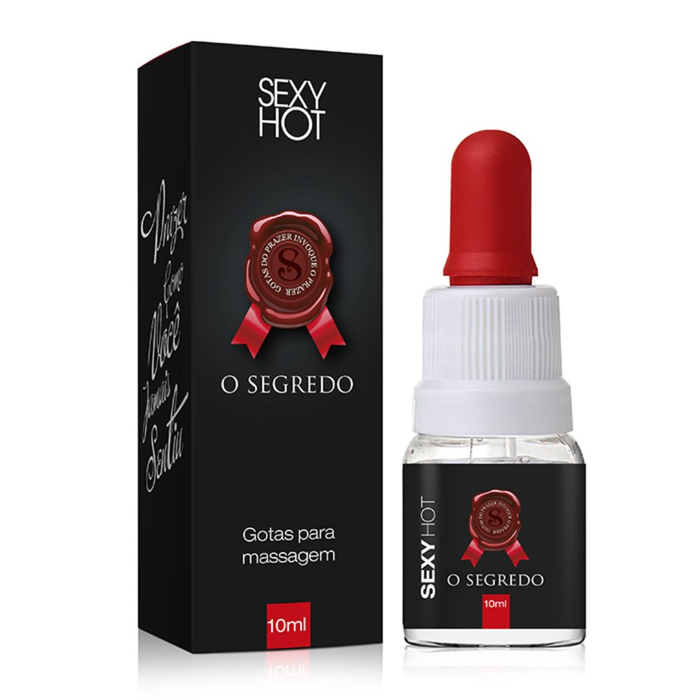 O Segredo Gotas Do Prazer Com Aquecimento 10ml Sexy Hot