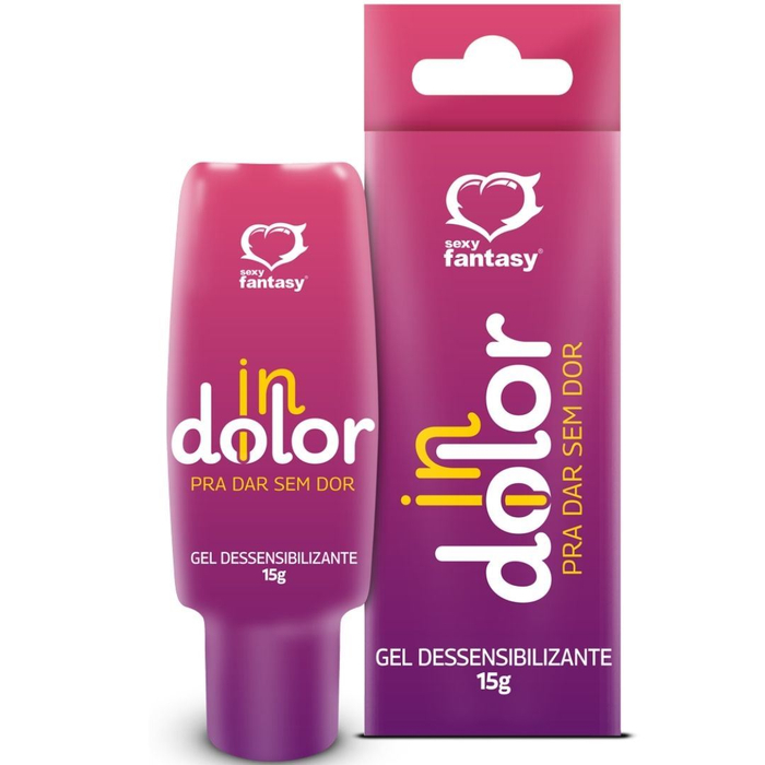 Indolor Dessensibilizante Em Gel Anal 15g Sexy Fantasy