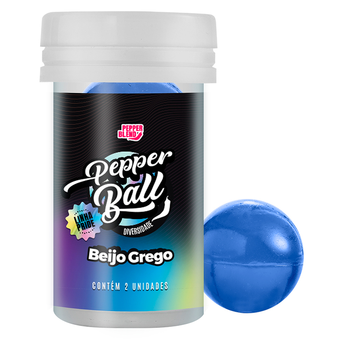 Pepper Ball Meu Bumbum Bolinha Beijo Grego 2un Pepper Blend